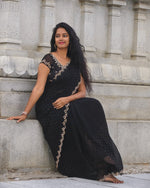 Load image into Gallery viewer, Buy Fancy Sarees Online – Ethnic Sarees with Modern Twist