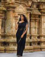 Load image into Gallery viewer, Buy Fancy Sarees Online – Ethnic Sarees with Modern Twist