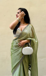 Load image into Gallery viewer, Fancy Sarees Latest Collection – Stylish Sarees Online Shopping
