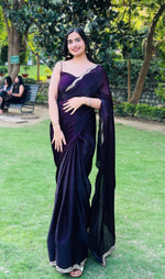 Load image into Gallery viewer, Fancy Sarees Online – Shop Designer Sarees for Modern Style
