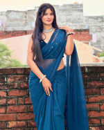 Load image into Gallery viewer, Premium Fancy Sarees Online – Gorgeous Fabrics &amp; Styles
