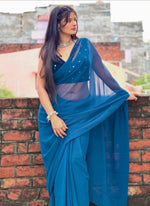 Load image into Gallery viewer, Premium Fancy Sarees Online – Gorgeous Fabrics &amp; Styles

