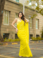 Load image into Gallery viewer, Fancy Sarees for Evening Parties – Glam Look Guaranteed
