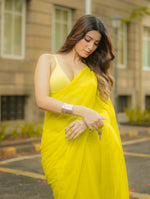 Load image into Gallery viewer, Fancy Sarees for Evening Parties – Glam Look Guaranteed
