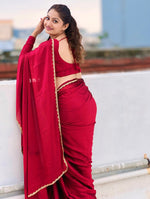 Load image into Gallery viewer, Fancy Sarees for Engagement &amp; Reception – Exclusive Picks
