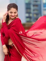 Load image into Gallery viewer, Fancy Sarees for Engagement &amp; Reception – Exclusive Picks
