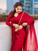 Load image into Gallery viewer, Fancy Sarees for Engagement &amp; Reception – Exclusive Picks
