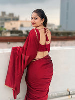 Load image into Gallery viewer, Fancy Sarees for Engagement &amp; Reception – Exclusive Picks
