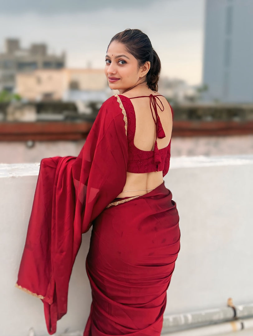 Fancy Sarees for Engagement & Reception – Exclusive Picks