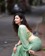 Load image into Gallery viewer, Fancy Sarees for Women – Trendy Designer Sarees Online Shopping
