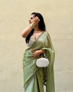 Load image into Gallery viewer, Fancy Sarees for Women – Designer Looks Online

