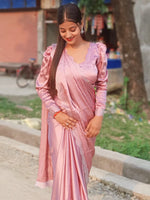 Load image into Gallery viewer, Fancy Sarees for Evening Parties – Glam Look Guaranteed
