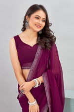 Load image into Gallery viewer, Evening Sarees – Elegant Drapes for Nighttime Affairs

