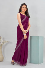 Load image into Gallery viewer, Evening Sarees – Elegant Drapes for Nighttime Affairs
