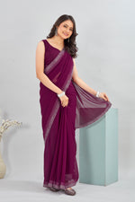 Load image into Gallery viewer, Evening Sarees – Elegant Drapes for Nighttime Affairs

