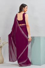 Load image into Gallery viewer, Evening Sarees – Elegant Drapes for Nighttime Affairs
