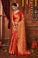 Load image into Gallery viewer, Luxe Heritage: Timeless Silk Sarees for You
