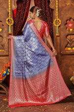 Load image into Gallery viewer, Luxe Silk Saris: The Epitome of Elegance
