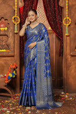 Load image into Gallery viewer, Luxurious Silk Draperies with Full Zari Craftsmanship
