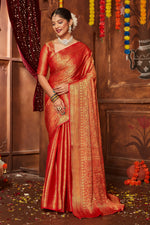Load image into Gallery viewer, Luxe Heritage: Timeless Silk Sarees for You

