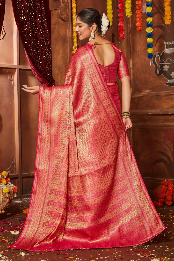 Draped in Opulence: Timeless Silk Elegance