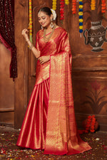 Load image into Gallery viewer, Luxe by Design: Handcrafted Silk Sarees
