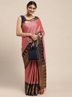 Load image into Gallery viewer, Exclusive Self Butti Design Uppada Cotton Silk Saree

