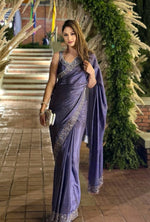 Load image into Gallery viewer, Fancy Sarees Online – Latest Saree Fashion Trends
