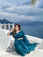 Load image into Gallery viewer, Shop Fancy Sarees Online – Affordable Ethnic Styles
