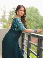 Load image into Gallery viewer, Fancy Sarees for Brides – Designer Wedding Sarees Online
