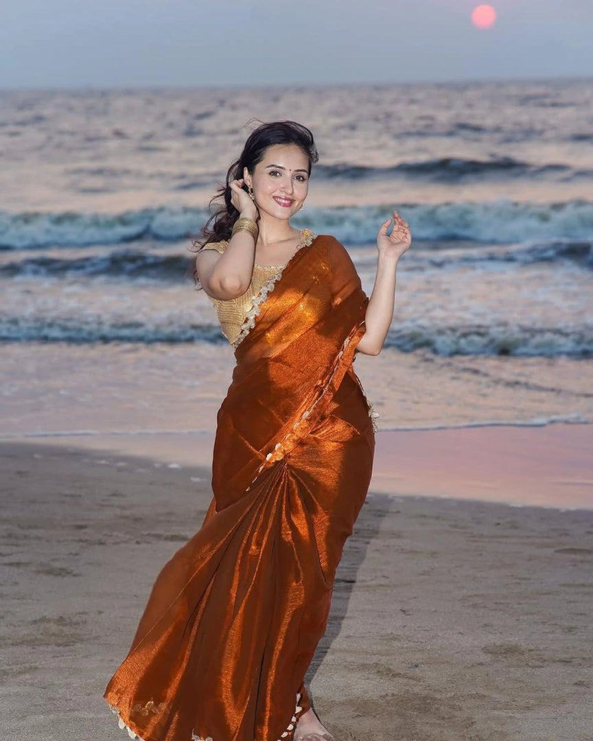 Fancy Sarees in Net, Silk & Georgette – Online Shopping