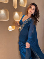 Load image into Gallery viewer, Fancy Sarees Online Sale – Shop Exclusive Saree Collection
