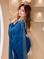 Load image into Gallery viewer, Fancy Sarees Online Sale – Shop Exclusive Saree Collection
