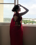 Load image into Gallery viewer, Buy Fancy Sarees Online – Elegant Sarees at Best Price
