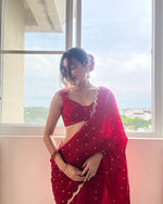 Load image into Gallery viewer, Buy Fancy Sarees Online – Elegant Sarees at Best Price
