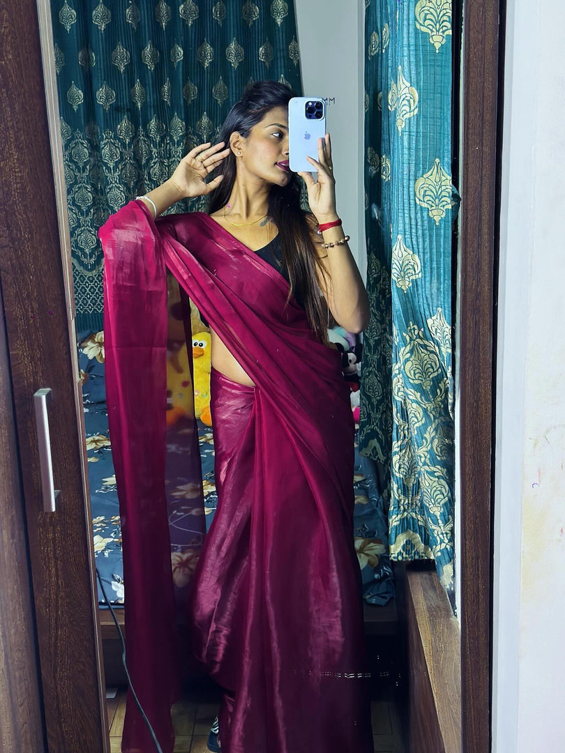 Fancy Sarees with Heavy Work – Party & Bridal Styles