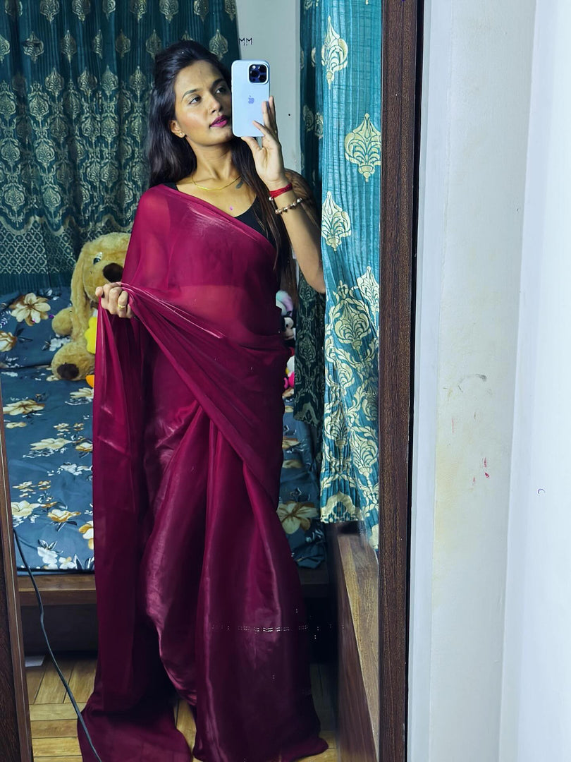 Fancy Sarees with Heavy Work – Party & Bridal Styles