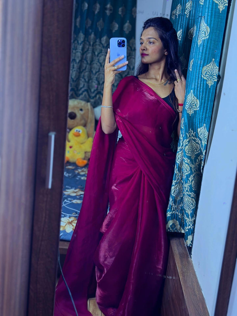 Fancy Sarees with Heavy Work – Party & Bridal Styles
