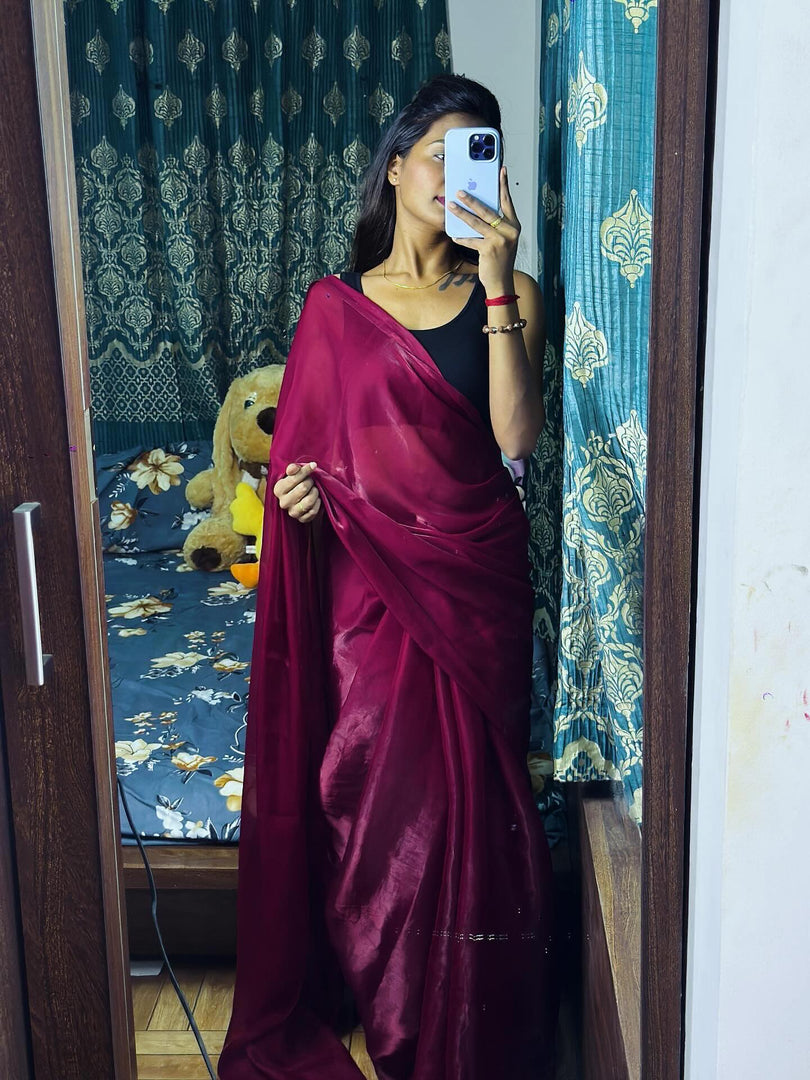 Fancy Sarees with Heavy Work – Party & Bridal Styles