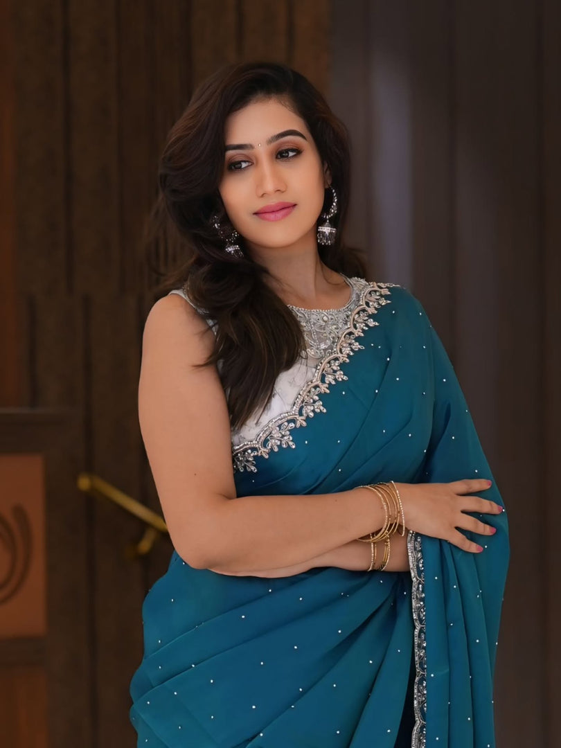 Fancy Sarees Online – Buy Designer Party Wear Sarees