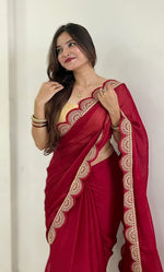 Load image into Gallery viewer, Fancy Sarees Shopping – Trendy Sarees Online for Graceful Style
