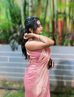 Load image into Gallery viewer, Fancy Sarees for Party – Designer Sarees with Stylish Drapes
