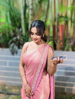 Load image into Gallery viewer, Fancy Sarees for Party – Designer Sarees with Stylish Drapes
