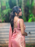 Load image into Gallery viewer, Fancy Sarees for Party – Designer Sarees with Stylish Drapes
