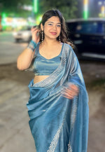 Load image into Gallery viewer, Shop Fancy Sarees – Modern Sarees with Elegant Ethnic Touch
