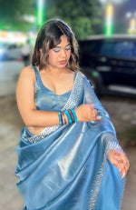Load image into Gallery viewer, Shop Fancy Sarees – Modern Sarees with Elegant Ethnic Touch
