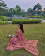 Load image into Gallery viewer, Fancy Sarees for Parties – Glamorous Sarees Online
