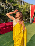 Load image into Gallery viewer, Fancy Sarees for Bridal Functions – Gorgeous Saree Styles
