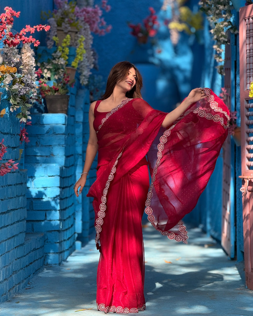 Shop Fancy Sarees Online – Elegant Saree Styles for Women