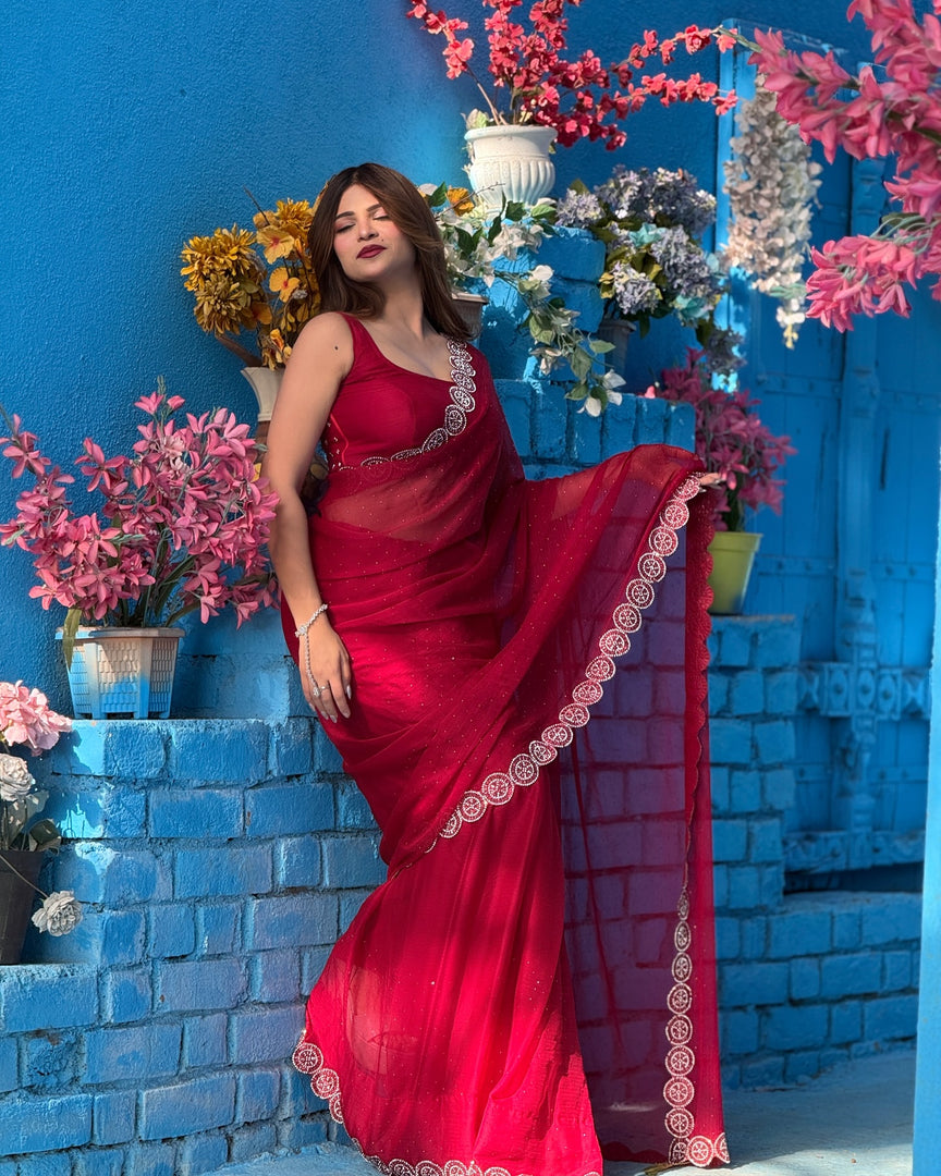 Shop Fancy Sarees Online – Elegant Saree Styles for Women